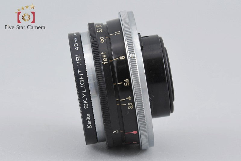 Nikon W-NIKKOR 28mm f/3.5 Nikon S Mount