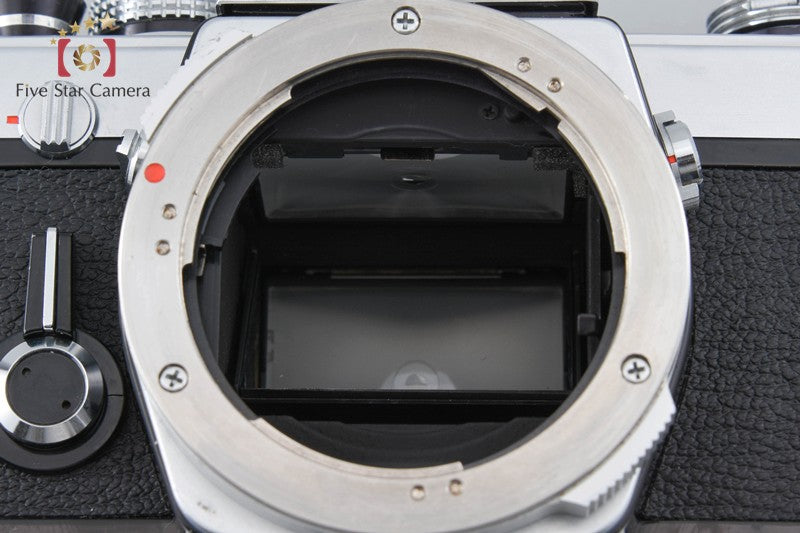 Olympus OM-1 Silver 35mm SLR Film Camera Body