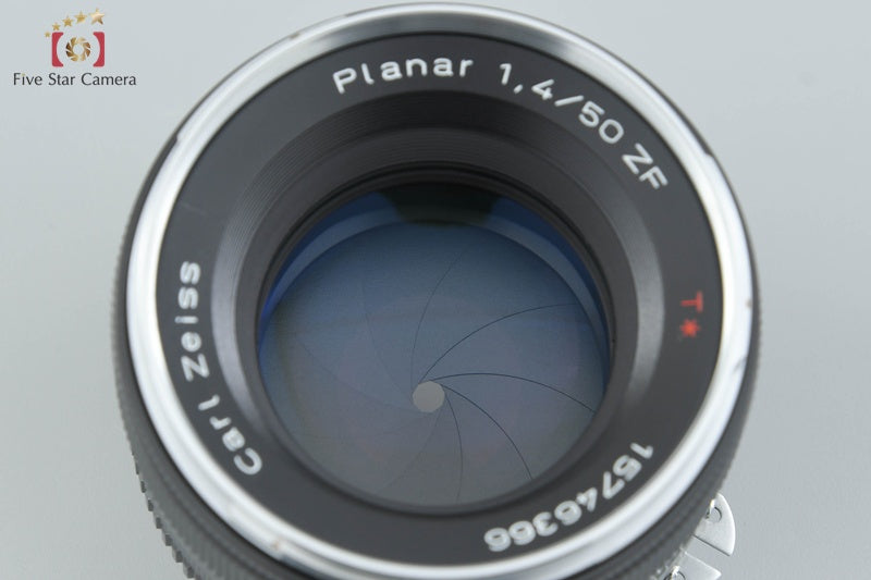 Carl Zeiss Planar 50mm f/1.4 ZF T* for Nikon w/ Box from Japan