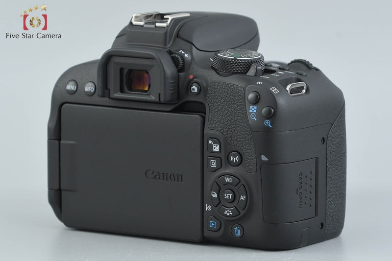 "Count 5,398" Canon EOS Kiss X9i / Rebel T7i / 800D 24.2 MP 18-55 55-250 Lenses