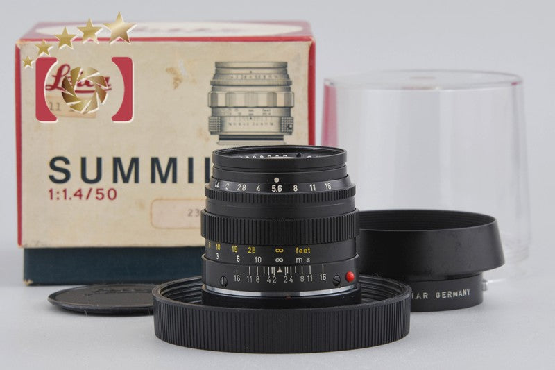 Leica SUMMILUX 50mm f/1.4 2nd 11114 Leica M Mount w/ Box