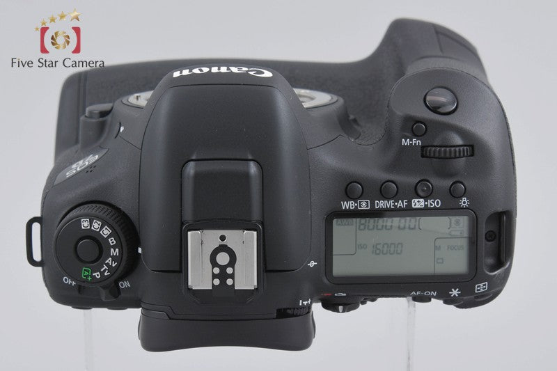 "count 5,894" Canon EOS 7D Mark II 20.2 MP DSLR Camera + BG-E16 Battery Grip