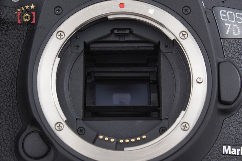 "count 5,894" Canon EOS 7D Mark II 20.2 MP DSLR Camera + BG-E16 Battery Grip