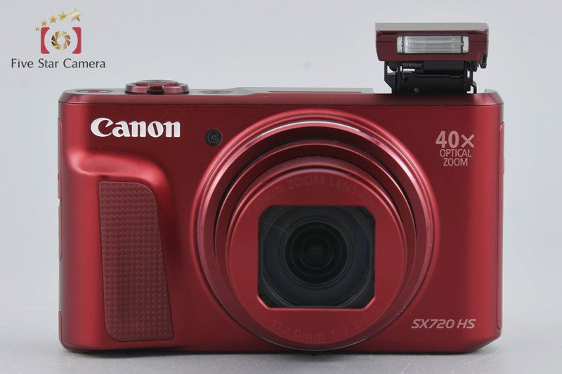 Canon PowerShot SX720 HS Red 20.3 MP Digital Camera