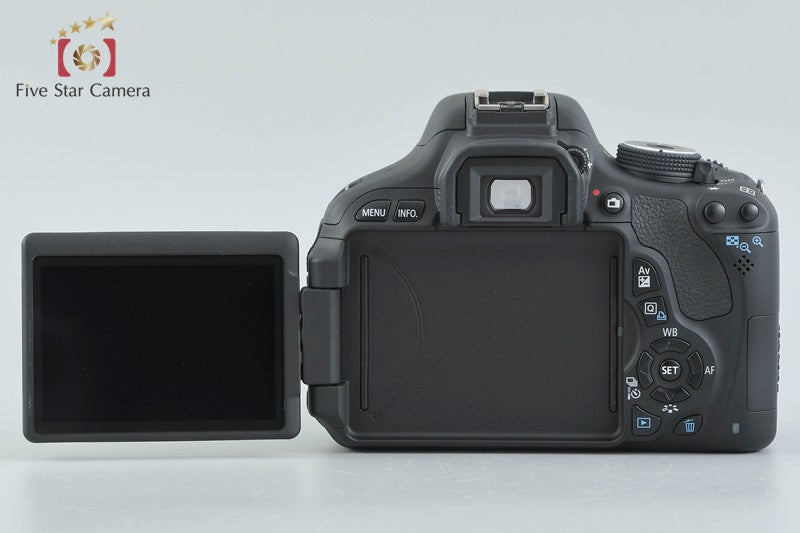 "Count 88" Canon EOS Kiss X5 / Rebel T3i / 600D 18.0 MP DSLR Camera Body