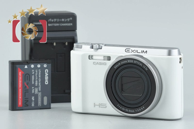 Casio HIGH SPEED EXILIM EX-ZR1000 White 16.1 MP Digital Camera