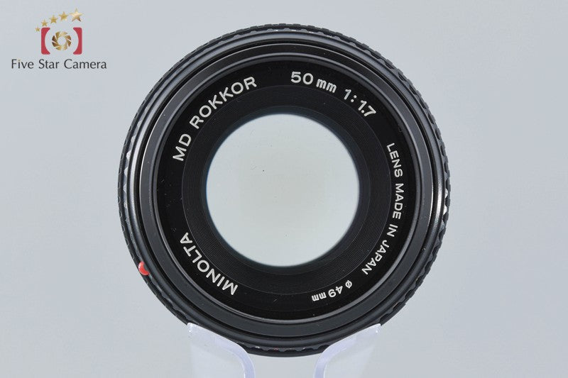 Minolta MD ROKKOR 50mm f/1.7