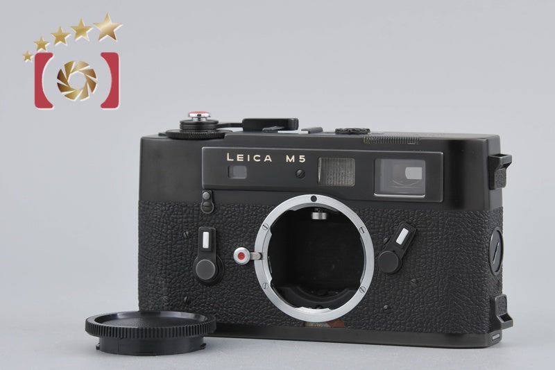 Leica M5 Early Model Black 35mm Rangefinder Film Camera Body