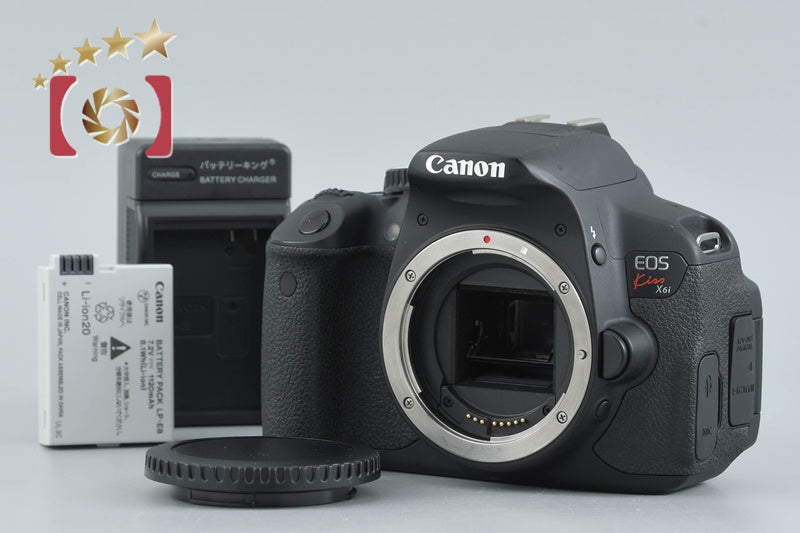 "Count 4,483" Canon EOS Kiss X6i / Rebel T4i / 650D 18.0 MP Digital SLR Camera