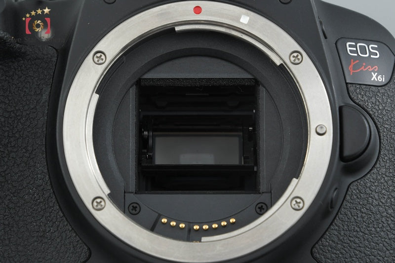 "Count 4,483" Canon EOS Kiss X6i / Rebel T4i / 650D 18.0 MP Digital SLR Camera