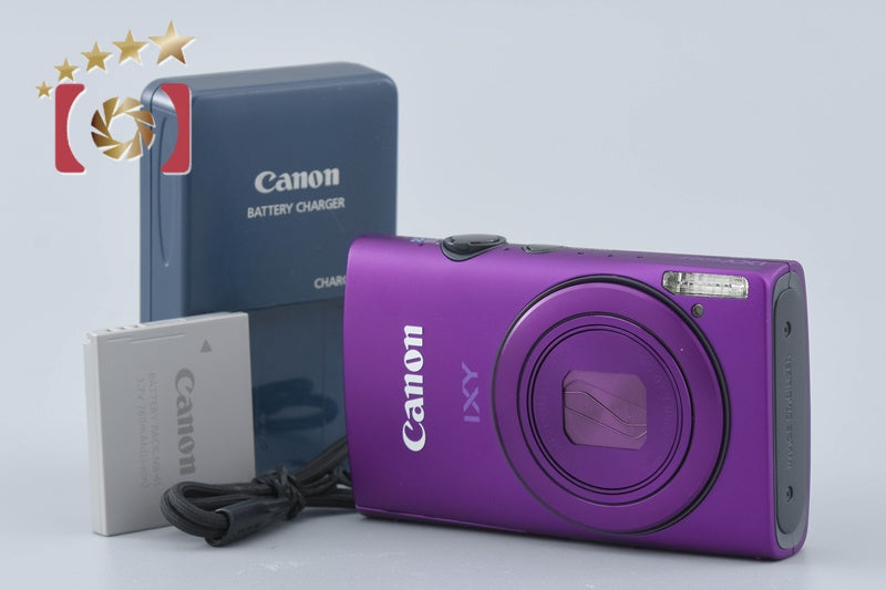 Canon IXY 600F Purple 12.1 MP Digital Camera