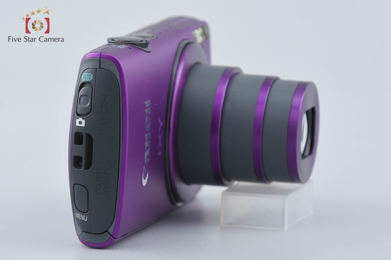 Canon IXY 600F Purple 12.1 MP Digital Camera