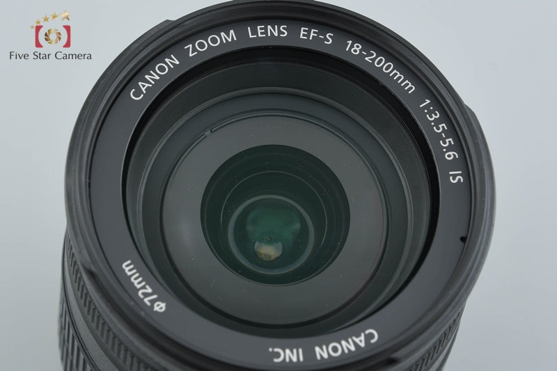 Canon EF-S 18-200mm f/3.5-5.6 IS
