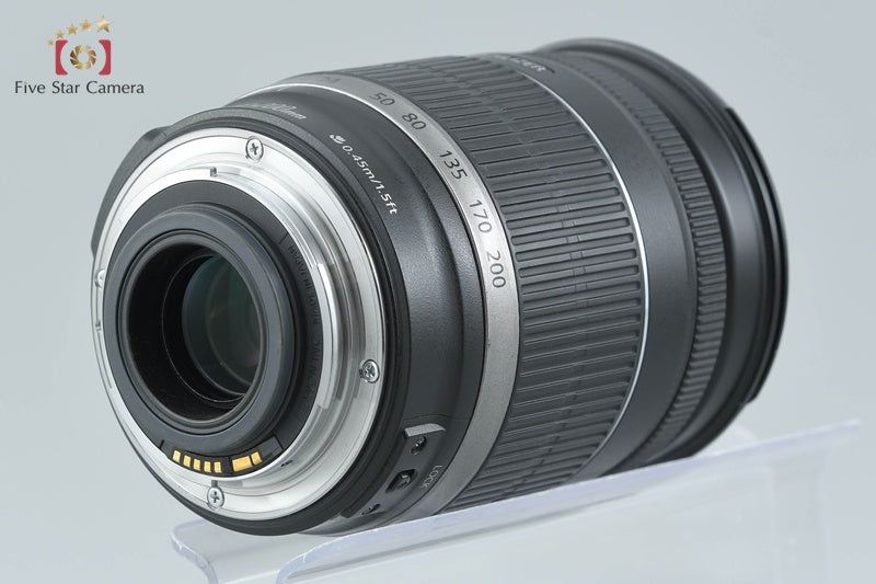 Canon EF-S 18-200mm f/3.5-5.6 IS