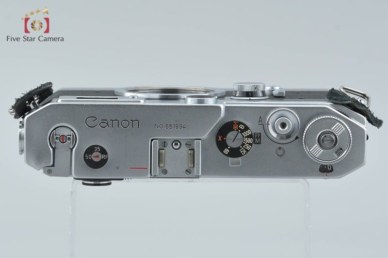Canon VT Deluxe MODEL Silver 35mm Rangefinder Film Camera Body