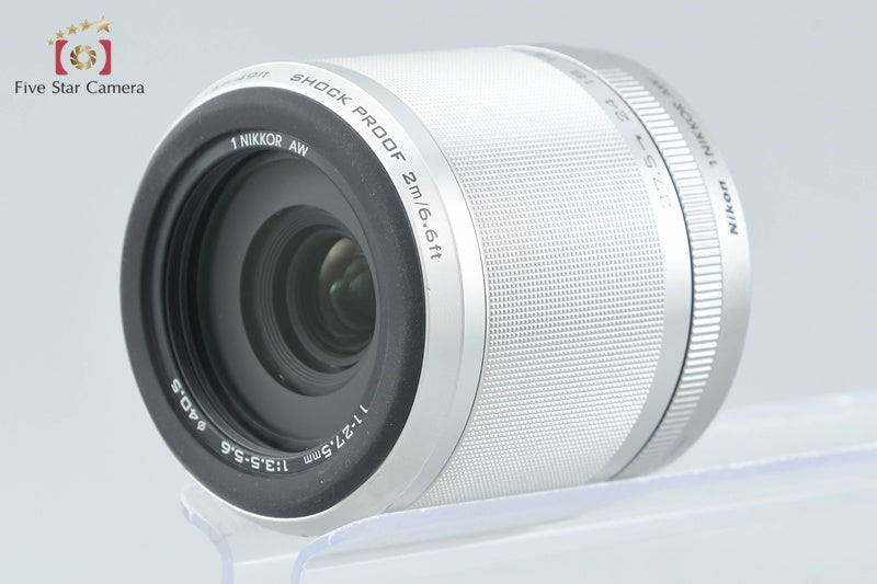 "Shutter count 622" Nikon 1 AW1 Silver 14.2 MP Digital Camera 11-27.5 Lens