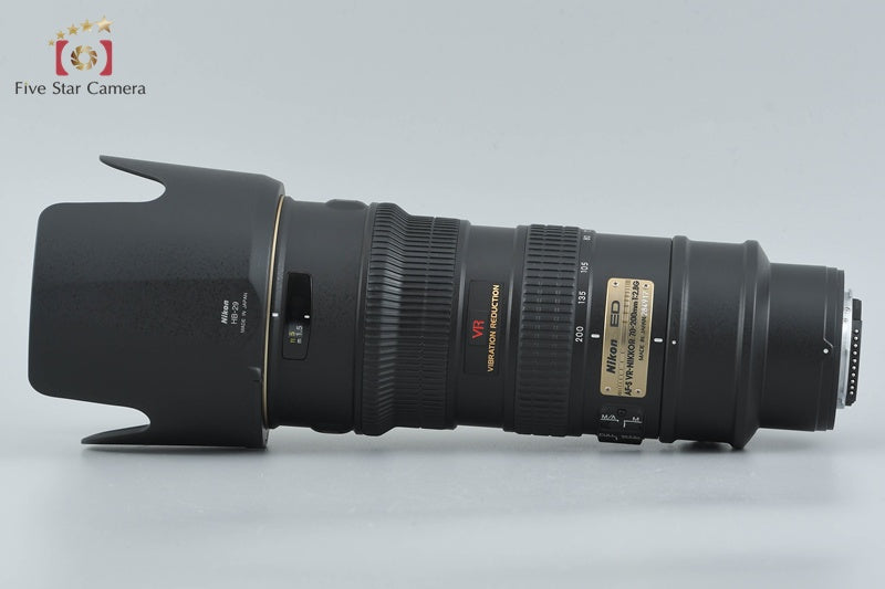 Nikon AF-S NIKKOR 70-200mm f/2.8 G ED VR