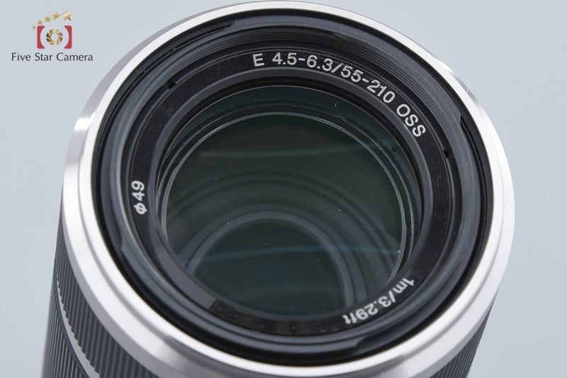 Sony E 55-210mm f/4.5-6.3 OSS Silver SEL55210