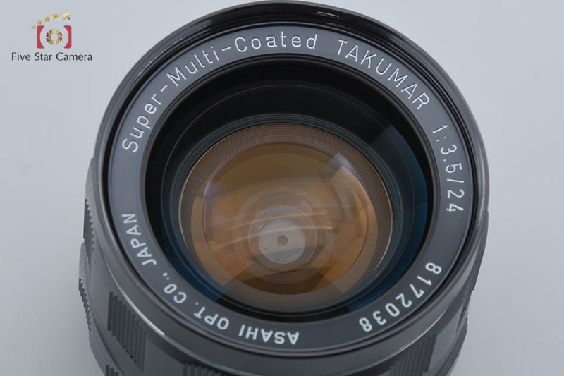 PENTAX SMC TAKUMAR 24mm f/3.5 M42 Mount Lens 2025.12 Overhauled!!