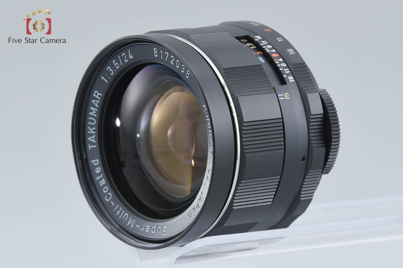 PENTAX SMC TAKUMAR 24mm f/3.5 M42 Mount Lens 2025.12 Overhauled!!