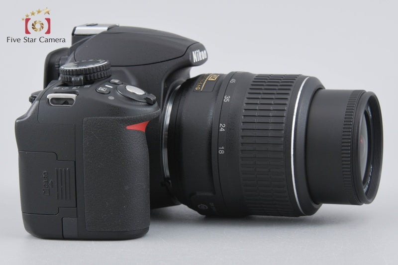 "Shutter count 2,348" Nikon D3100 Black 14.2 MP Digital SLR Camera 18-55 VR Lens