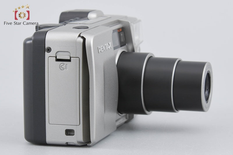 Pentax ESPIO 90MC Silver 35mm Point & Shoot Film Camera w/ Box