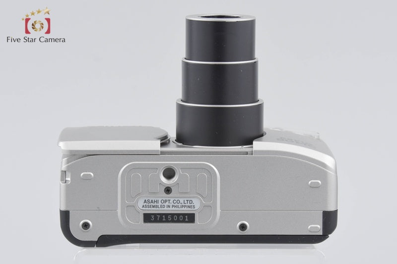 Pentax ESPIO 90MC Silver 35mm Point & Shoot Film Camera w/ Box