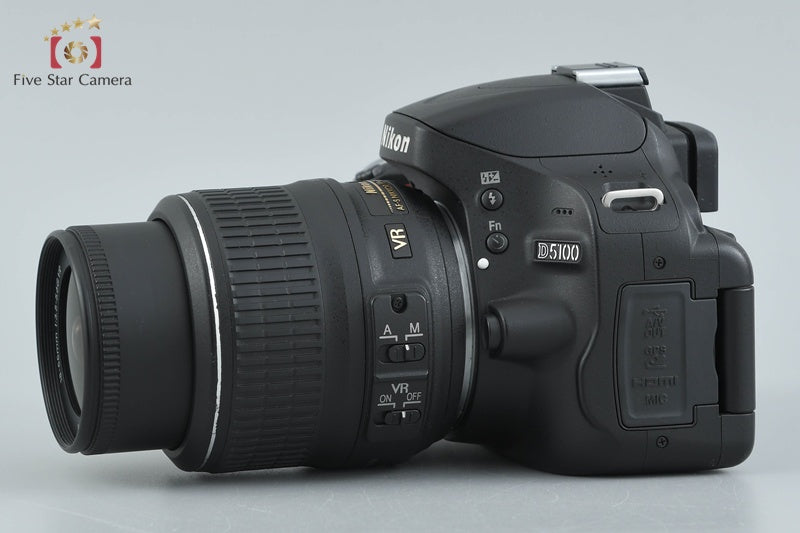 "Count 2,457" Nikon D5100 16.2 MP SLR Digital Camera 18-55 VR Lens