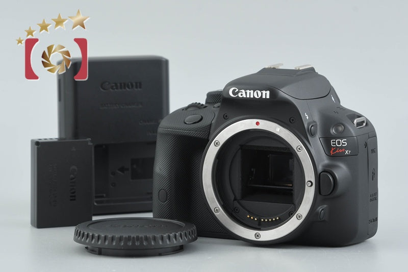 "Count 816" Canon EOS Kiss X7 / Rebel SL1 / 100D Black 18.0 MP DSLR Camera Body