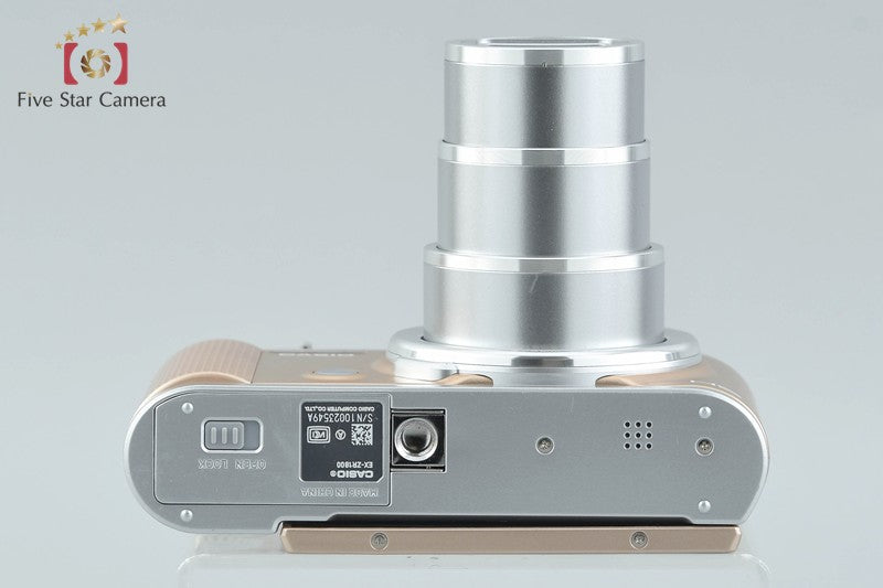 CASIO EXILIM EX-ZR1800 Gold 16.1 MP Digital Camera