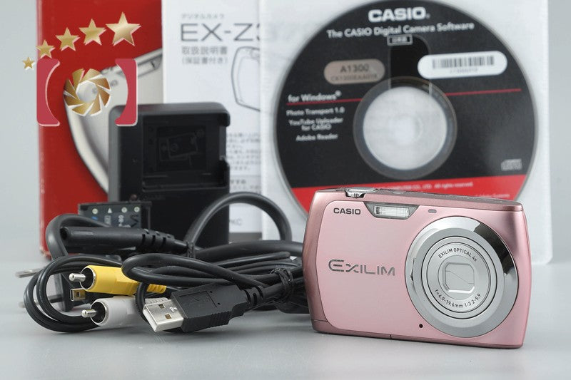 Casio EXILIM EX-Z370 Pink 14.1 MP Digital Camera w/ Box