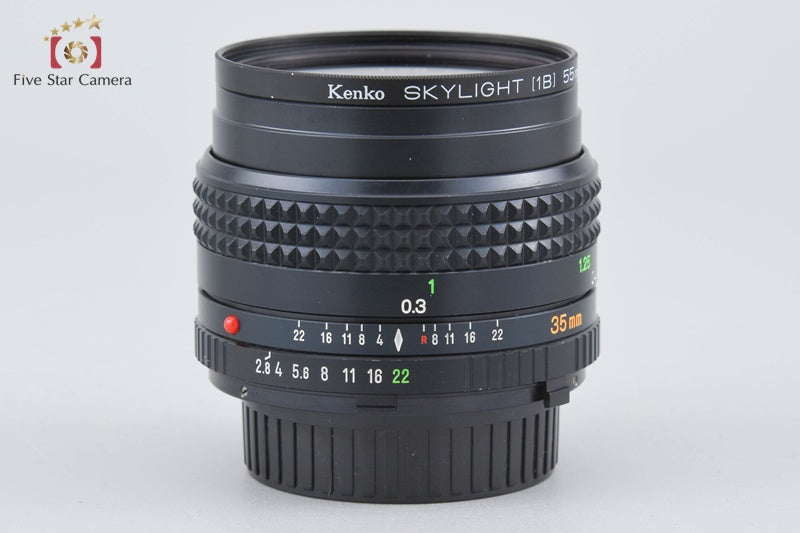 Minolta MD W.ROKKOR 35mm f/2.8