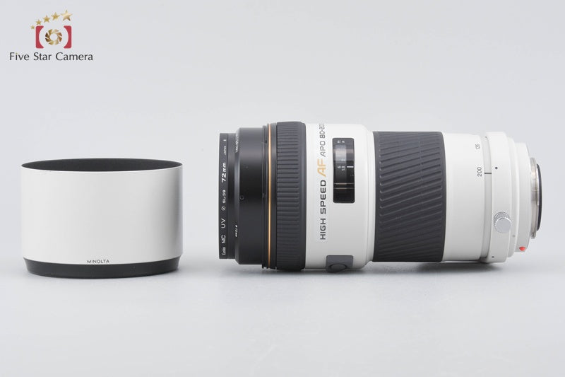 Minolta HIGH SPEED AF APO TELE ZOOM 80-200mm f/2.8 G