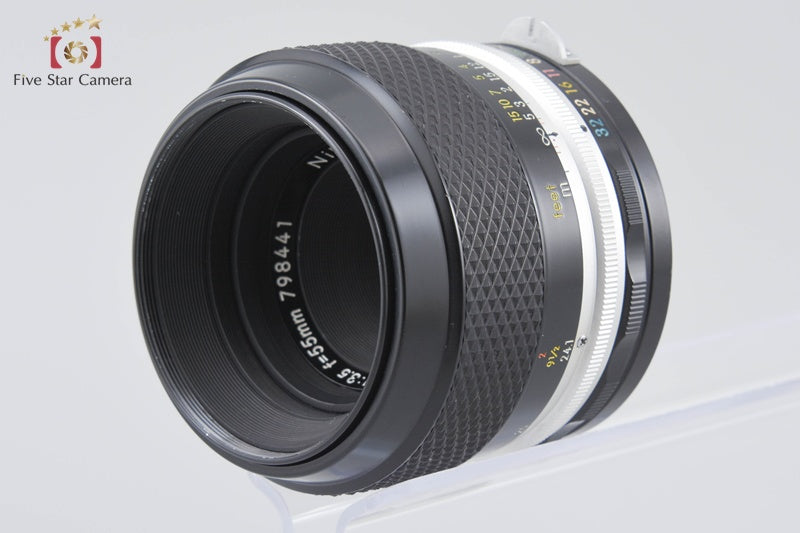 Nikon Micro NIKKOR-P.C Auto 55mm f/3.5 Non Ai Lens
