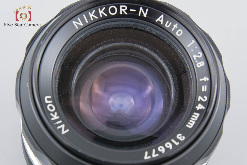 Nikon NIKKOR-N Auto 24mm f/2.8 Non Ai Lens