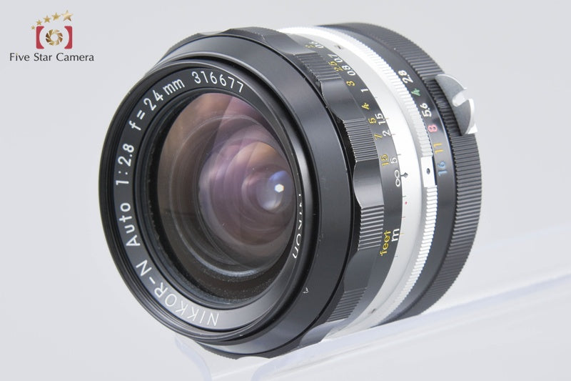 Nikon NIKKOR-N Auto 24mm f/2.8 Non Ai Lens