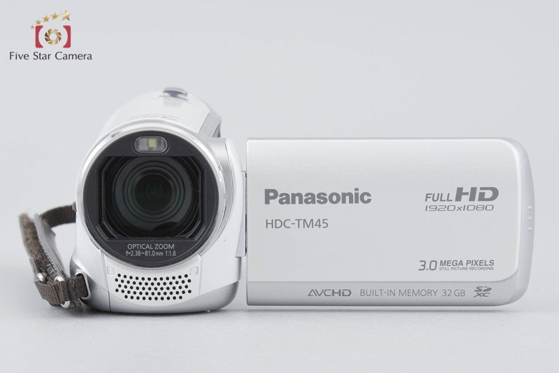 Panasonic HDC-TM45 Clear White Digital Hi-Vision Video Camera