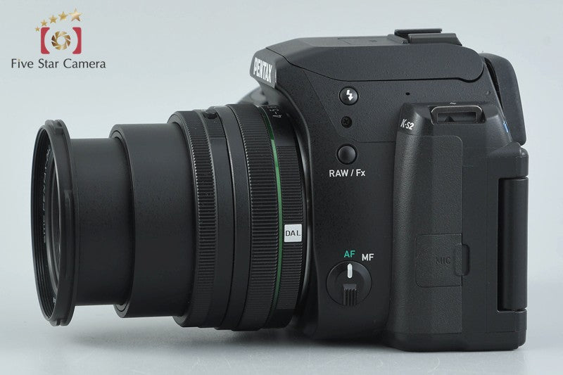 PENTAX K-S2 Black 20.1 MP DSLR Camera 18-50 Lens
