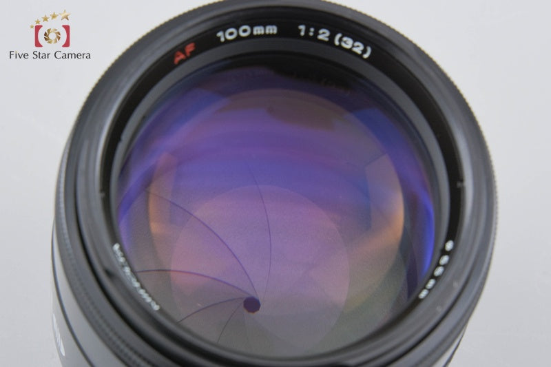 Minolta AF 100mm f/2 for Sony / Minolta A Mount