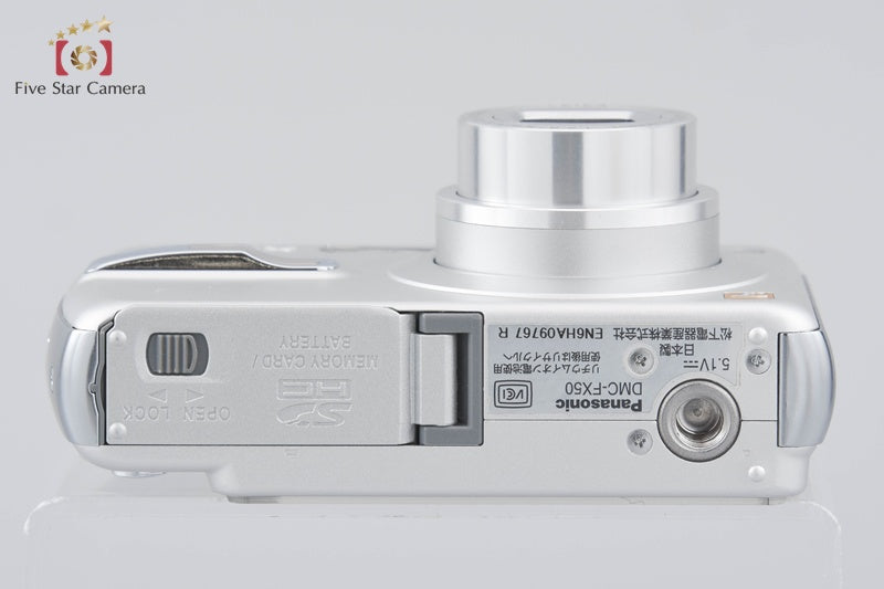 Panasonic LUMIX DMC-FX50 7.2 MP Silky Silver Digital Camera