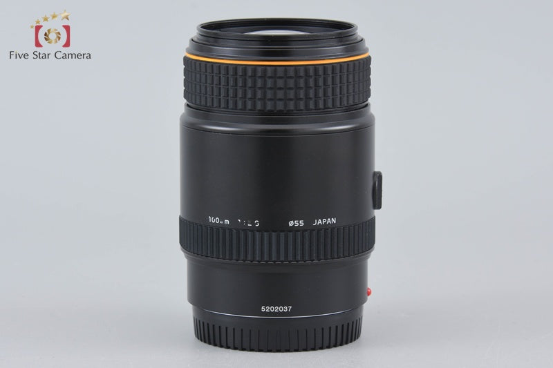Tokina AT-X MACRO 100mm f/2.8 for Sony / Minolta A Mount