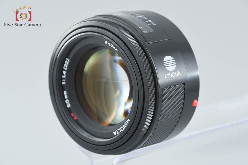 Minolta AF 50mm f/1.4 Early Model Sony / Minolta A Mount Lens