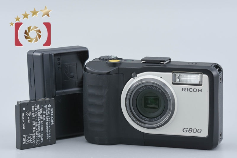 "Shutter count 2,831" Ricoh G800 16.0 MP Waterproof Digital Camera