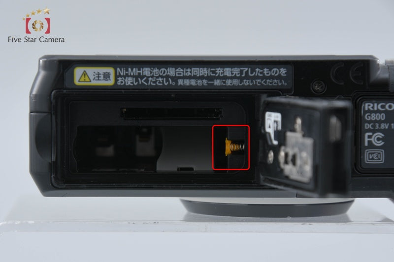 "Shutter count 2,831" Ricoh G800 16.0 MP Waterproof Digital Camera