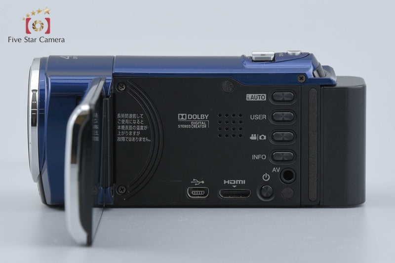 JVC Everio GZ-HM670-A Royal Blue Digital High Definition Video Camera