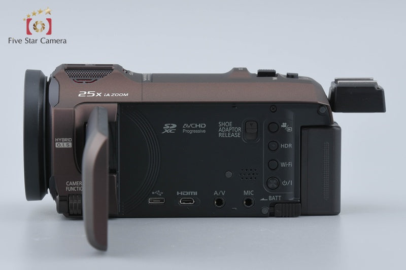Panasonic HC-VX992M Cacao Brown 4K HD Digital Camcorder