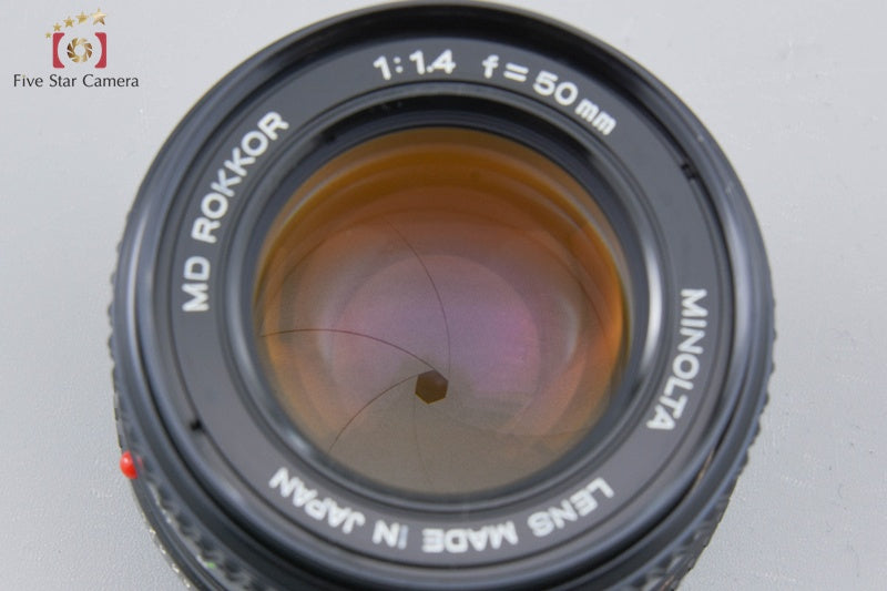 Minolta MD ROKKOR 50mm f/1.4