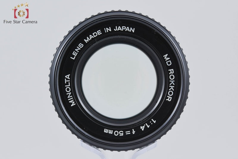 Minolta MD ROKKOR 50mm f/1.4