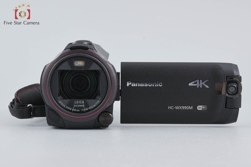 Panasonic HC-WX990M Black Digital Hi-Vision Video Camera