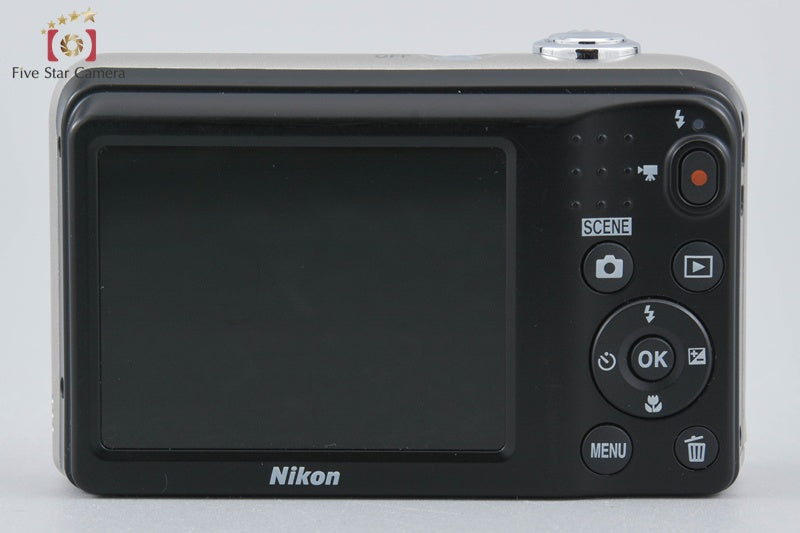 Nikon COOLPIX A10 Silver 16.2 MP Digital Camera